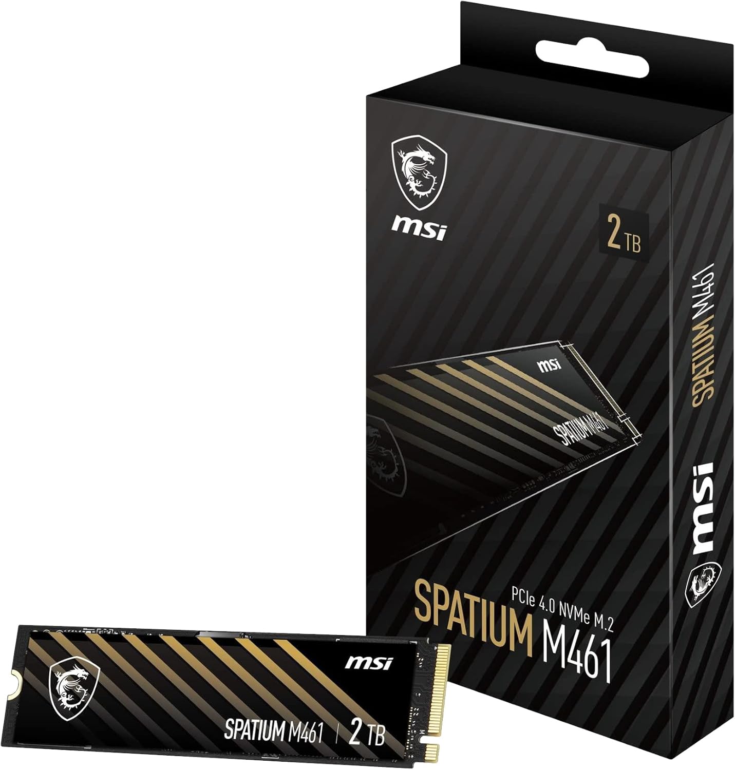 MSI SPATIUM M461 PCIe 4.0 NVMe M.2 2TB